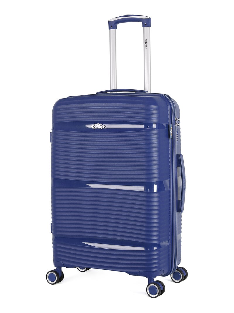 OBAGO - LOT DE 2 - Valises grand format et cabine CENTAURE Bleu Bleu marine - Kiabi