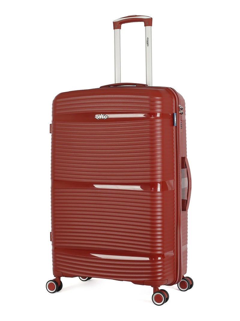 OBAGO - LOT DE 2 - Valises grand format et cabine CENTAURE Bordeaux - Kiabi