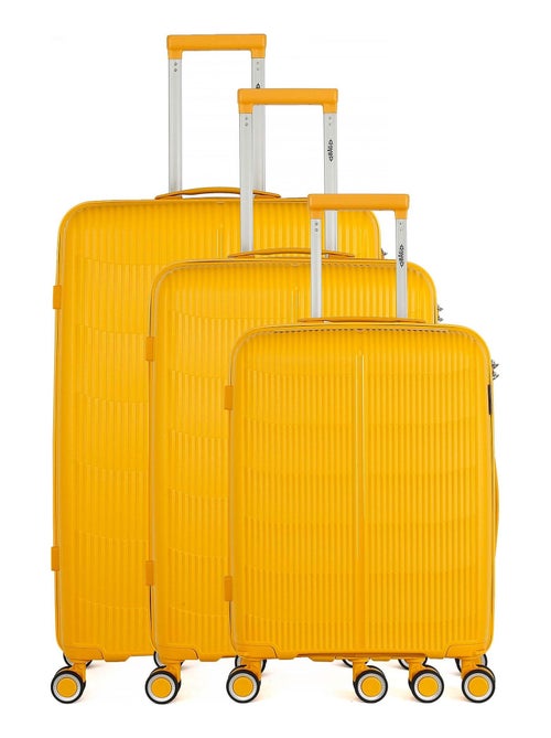 OBAGO - Set de 3 Valises ANDROMEDE 75 cm 4 Roues - Kiabi