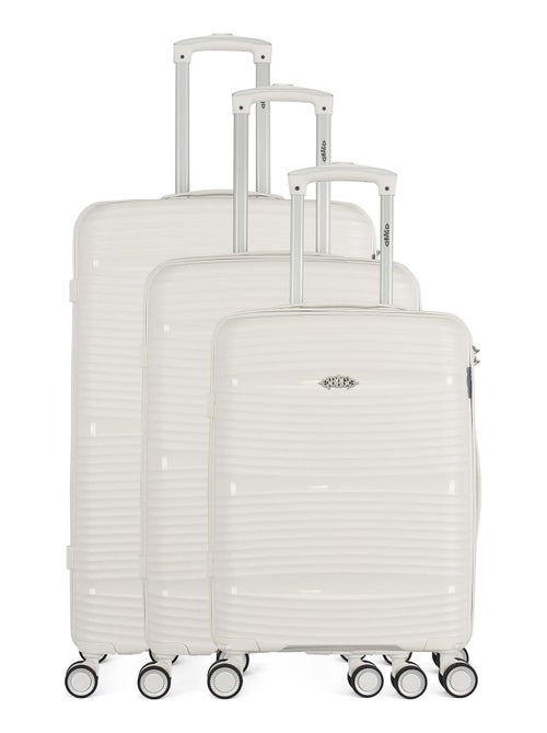 OBAGO - Set de 3 Valises CENTAURE 75 cm 4 Roues - Kiabi