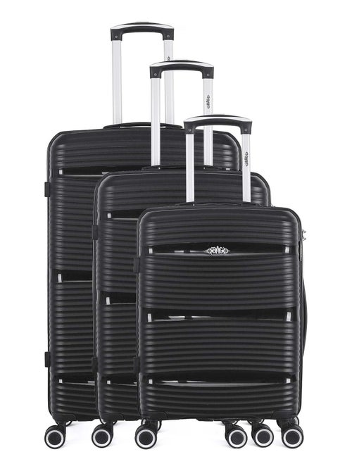 OBAGO - Set de 3 Valises CENTAURE 75 cm 4 Roues - Kiabi