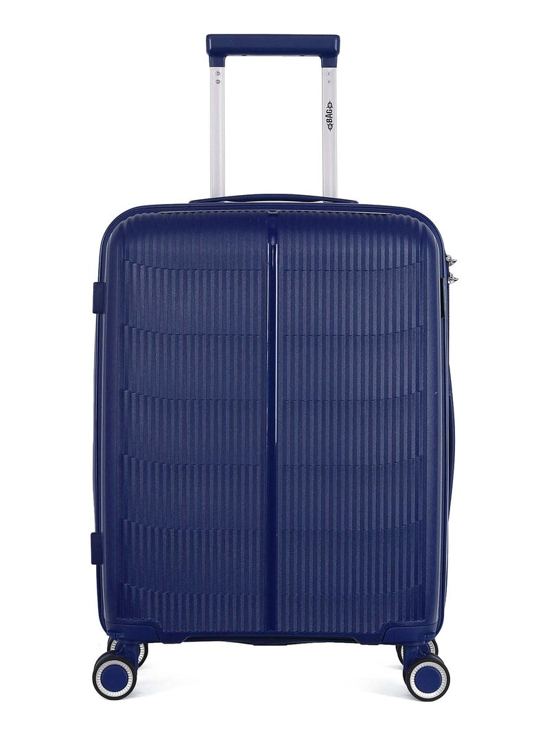 OBAGO - Valise Cabine ANDROMEDE 55 cm 4 Roues Bleu marine - Kiabi