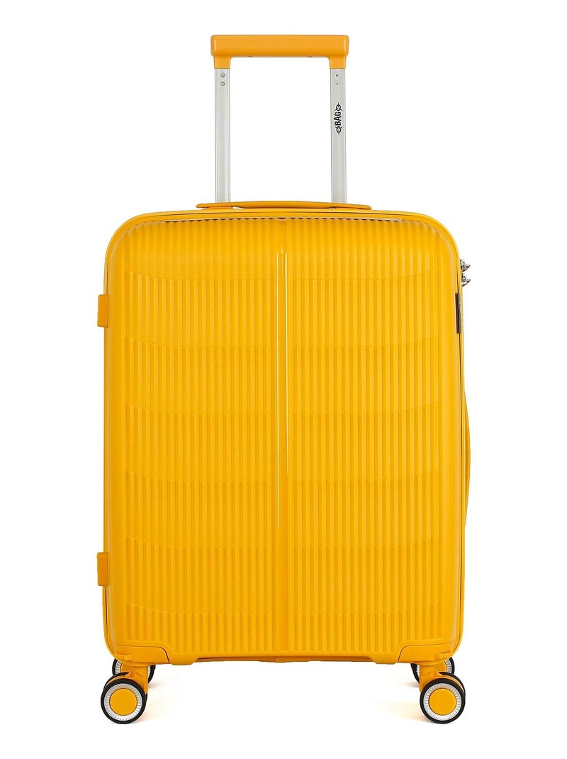 OBAGO - Valise Cabine ANDROMEDE 55 cm 4 Roues Jaune - Kiabi