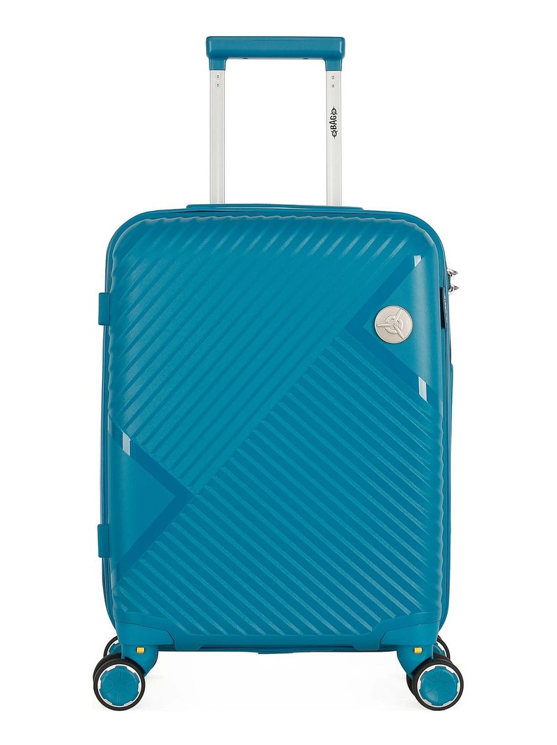 OBAGO - Valise Cabine CASSIOPEE Bleu canard - Kiabi