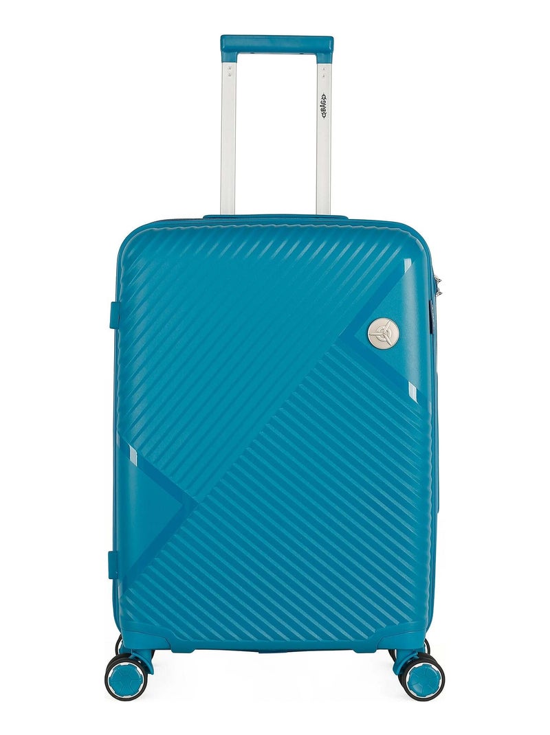 OBAGO - Valise Moyenne CASSIOPEE Bleu canard - Kiabi