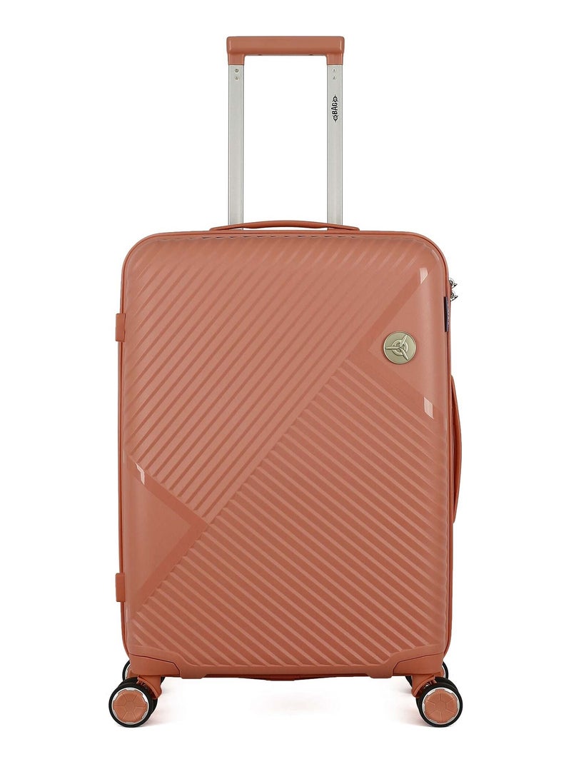 OBAGO - Valise Moyenne CASSIOPEE Vieux rose - Kiabi