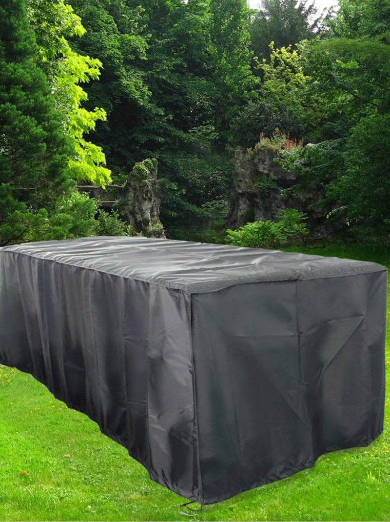 OBAL Housse de protection pour salon de jardin 155 x 94 x 68 cm Noir - Kiabi