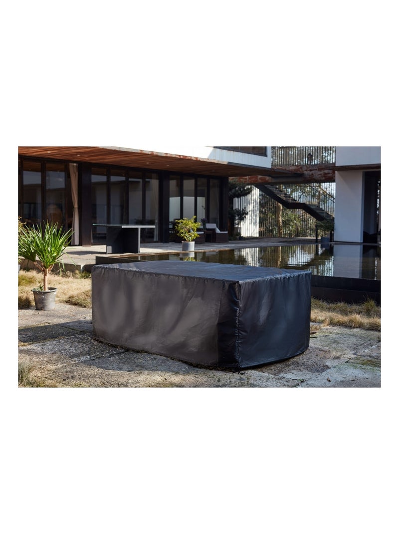 OBAL Housse de protection pour salon de jardin 184 x 119 x 70 cm Noir - Kiabi