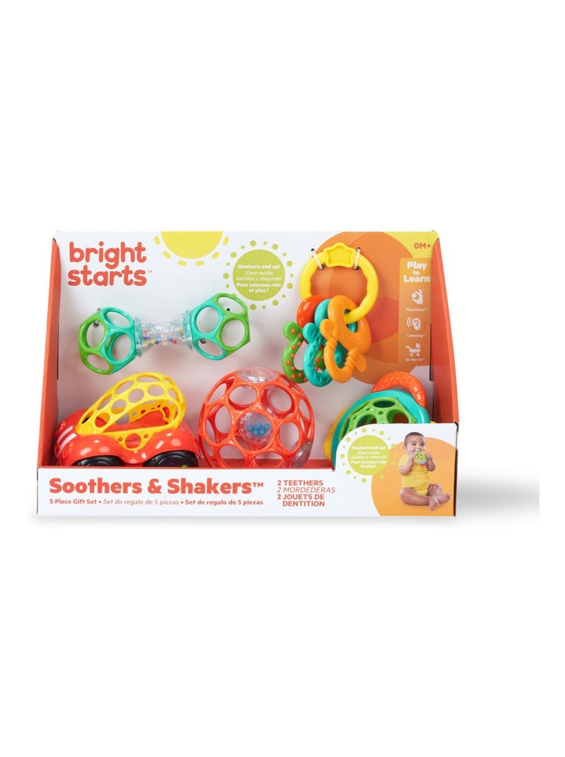 Oball - Set de 5 hochets Multicolore - Kiabi