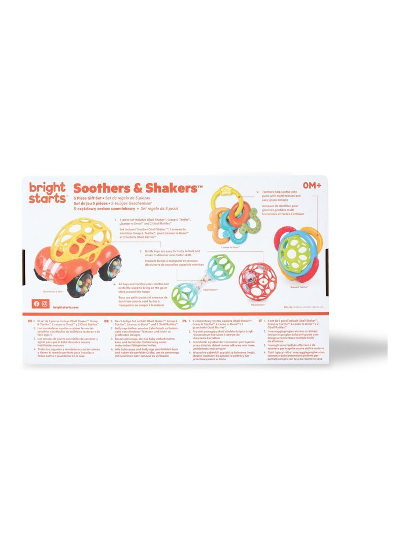 Oball - Set de 5 hochets Multicolore - Kiabi