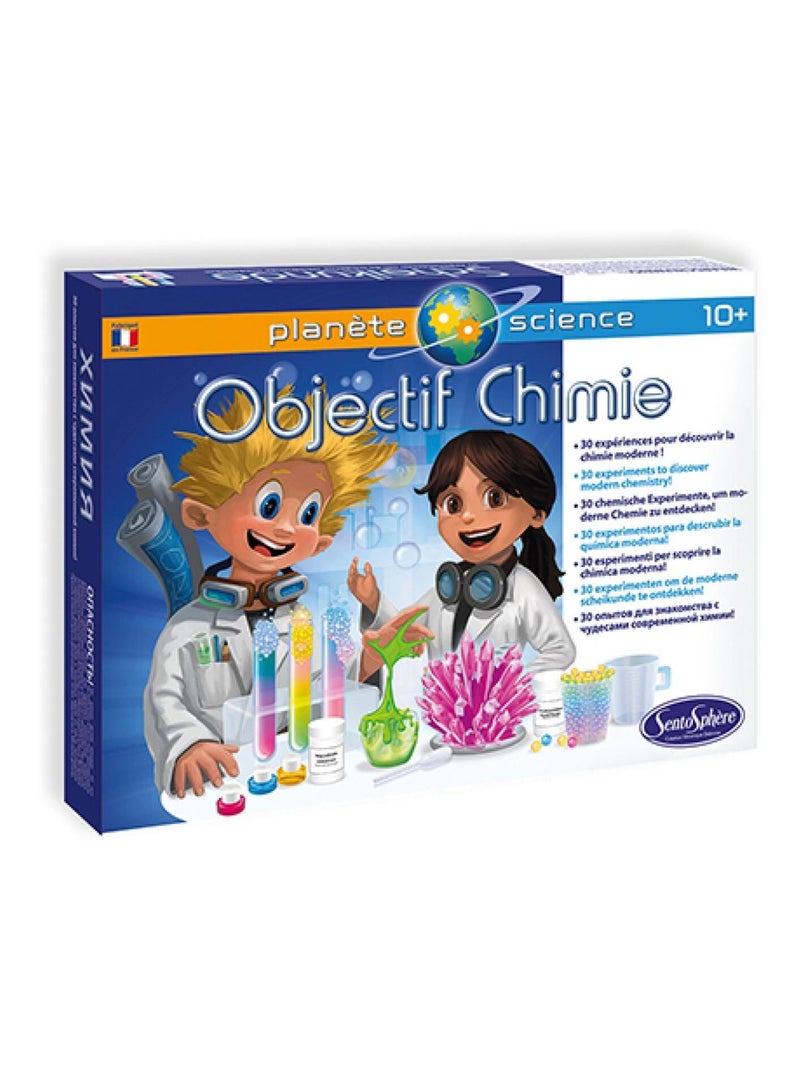 Objectif Chimie : 30 experiences pour découvrir Multicolore - Kiabi