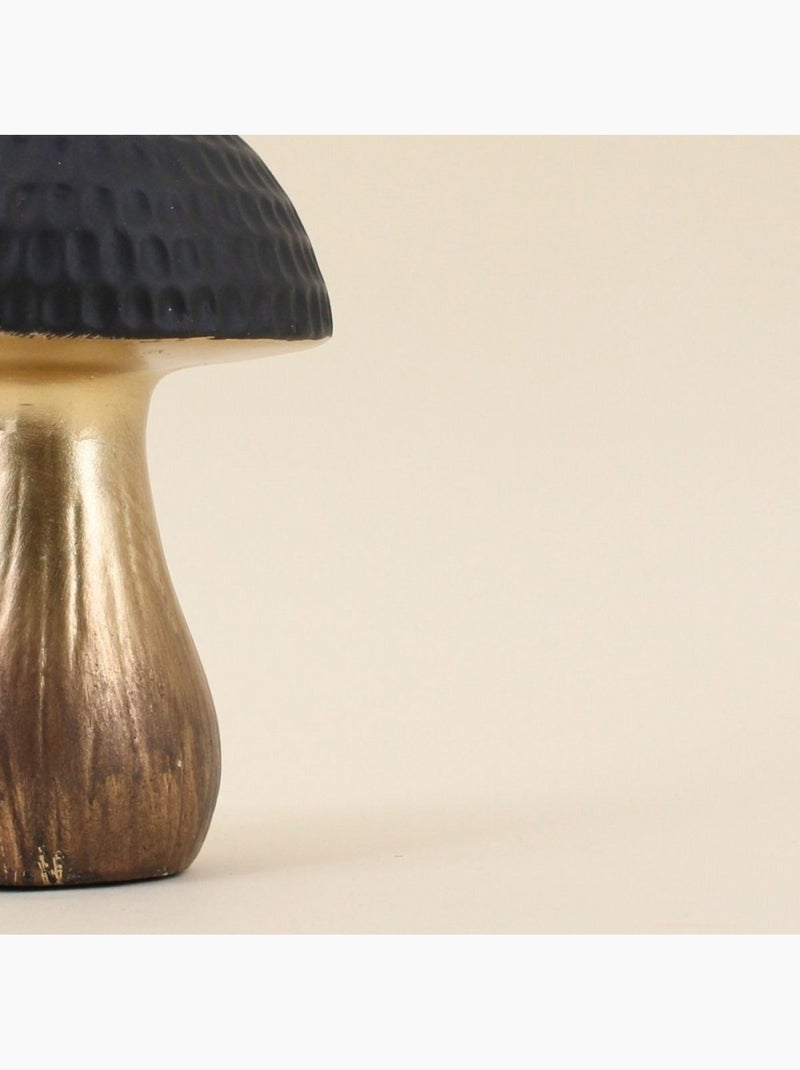 Objet déco champignon doré 17cm Doré - Kiabi