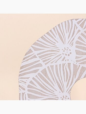 Objet déco en bois à poser 34x24cm