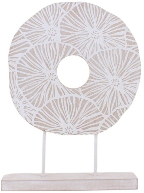 Objet déco en bois à poser 34x24cm - Kiabi