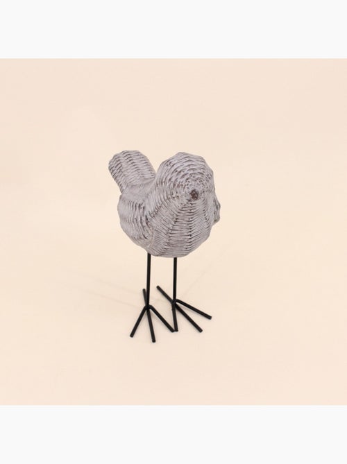 Objet déco oiseau en polyrésine 14cm - Kiabi