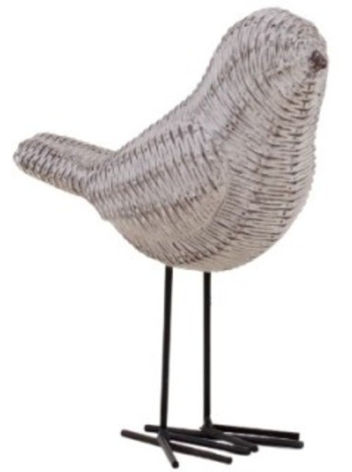 Objet déco oiseau en polyrésine 14cm - Kiabi