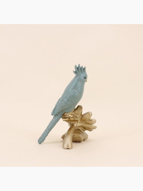 Objet déco perroquet en polyrésine 13cm - Kiabi Objet déco perroquet en polyrésine 13cm - Kiabi