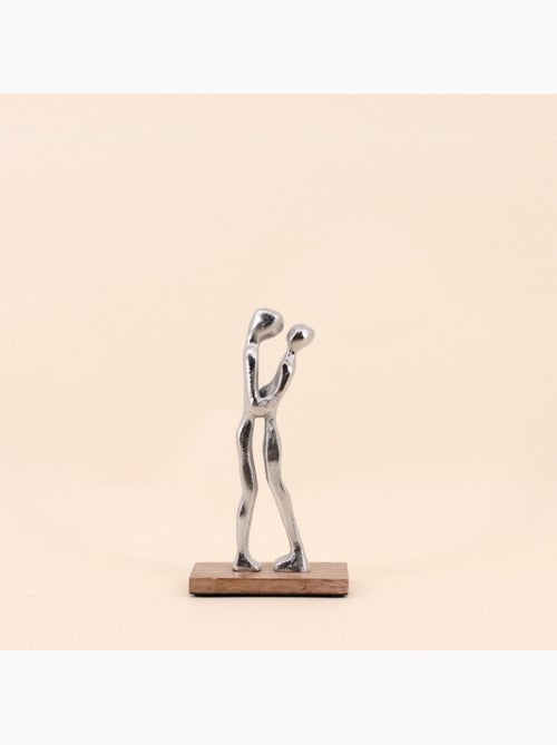 Objet déco silhouette couple 19cm - Kiabi