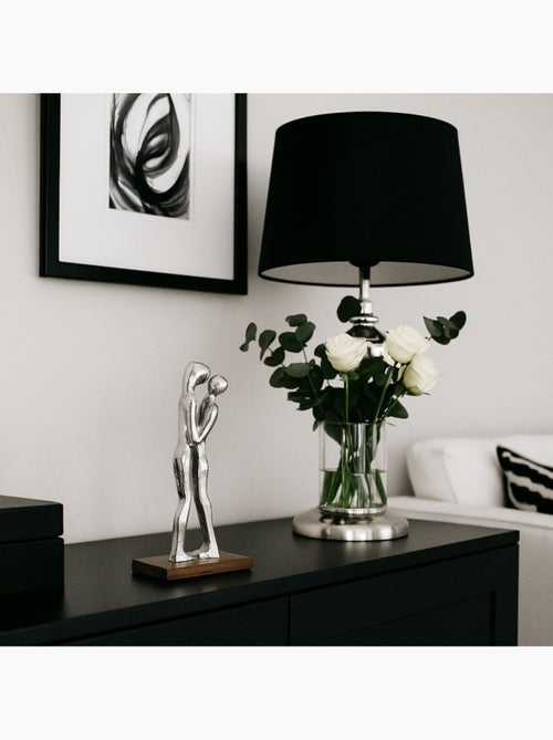 Objet déco silhouette couple 19cm - Kiabi