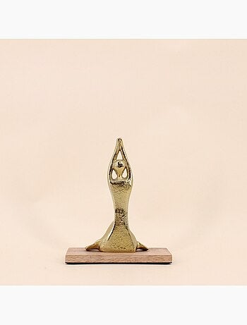 Objet déco silhouette danseuse 18cm