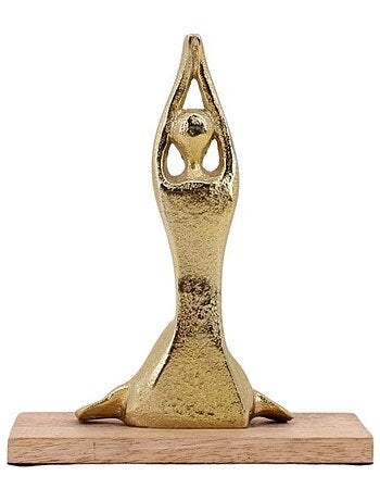 Objet déco silhouette danseuse 18cm