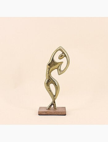 Objet déco silhouette danseuse 25cm