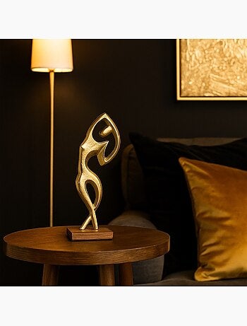 Objet déco silhouette danseuse 25cm