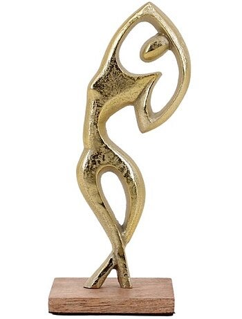 Objet déco silhouette danseuse 25cm