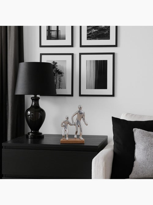 Objet déco silhouette famille 15cm - Kiabi