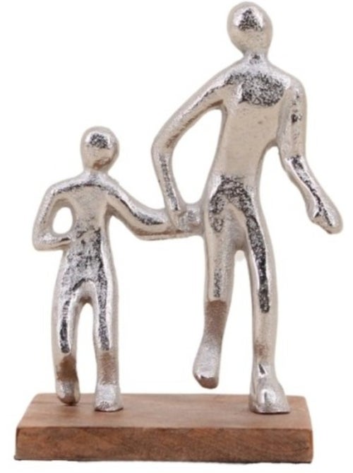 Objet déco silhouette famille 15cm - Kiabi