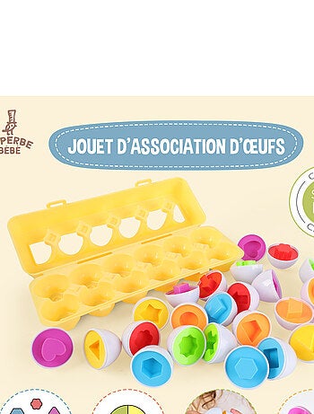Oeufs à assembler - Jeu d'éveil | SUPERBE BEBE