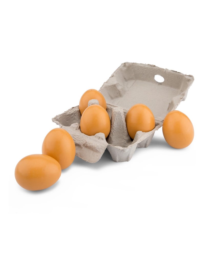 Oeufs en bois Beige - Kiabi