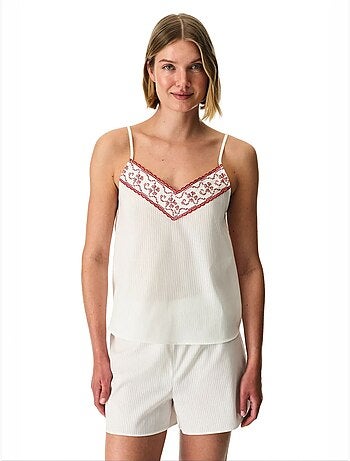 Off-white gorgeous shorts pyjama set penti