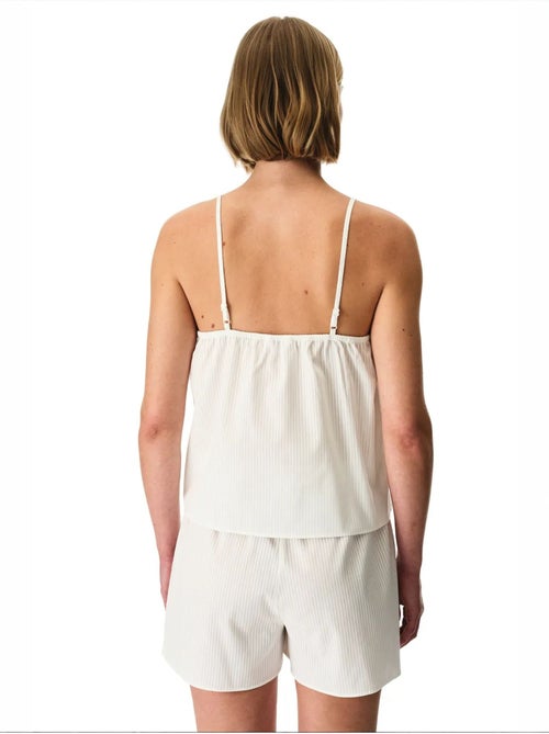 Off-white gorgeous shorts pyjama set penti - Kiabi Off-white gorgeous shorts pyjama set penti - Kiabi
