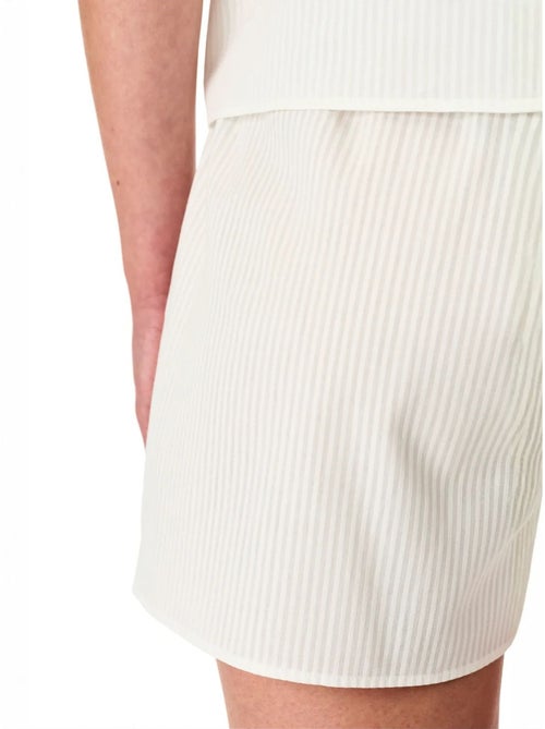 Off-white gorgeous shorts pyjama set penti - Kiabi Off-white gorgeous shorts pyjama set penti - Kiabi