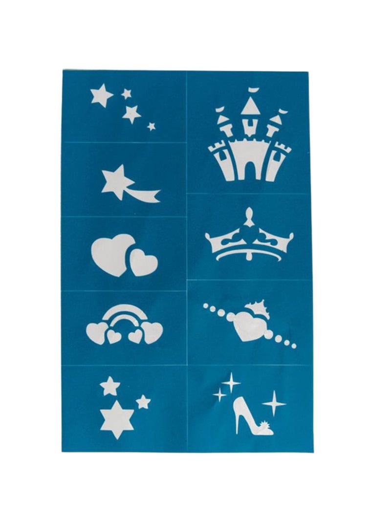 Oh Flossy - Pochoirs de maquillage Bleu - Kiabi