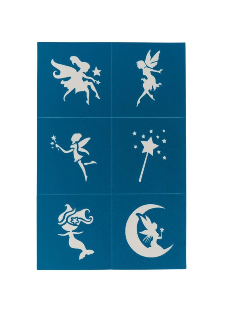 Oh Flossy - Pochoirs de maquillage Bleu - Kiabi