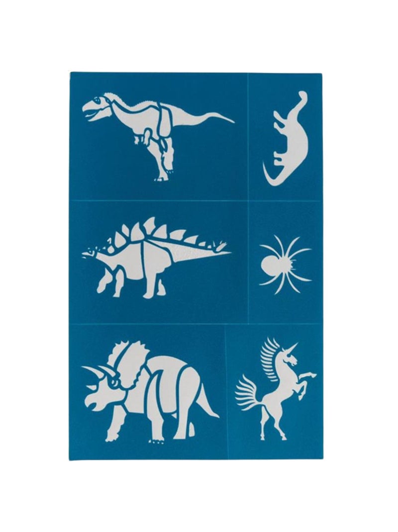 Oh Flossy - Pochoirs de maquillage Bleu - Kiabi