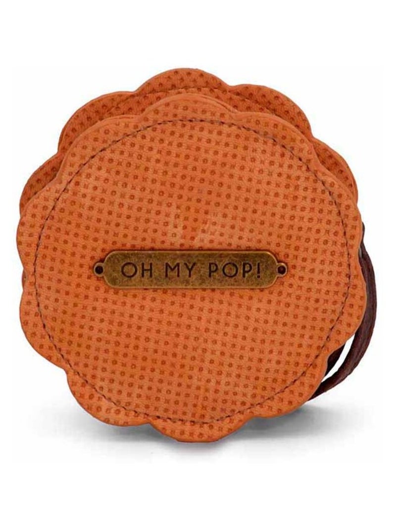 Oh My Pop Biscuit Porte-monnaie Rond, Beige Beige - Kiabi