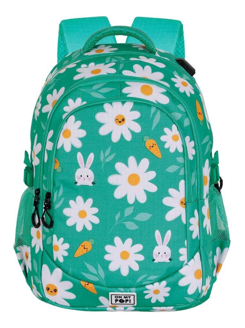 Oh My Pop Blooming Sac à dos Running PLUS, Turquoise Bleu turquoise - Kiabi