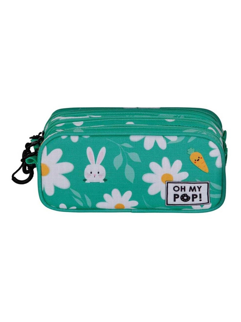 Oh My Pop Blooming Trousse Trick FAN 2.2, Turquoise Bleu turquoise - Kiabi