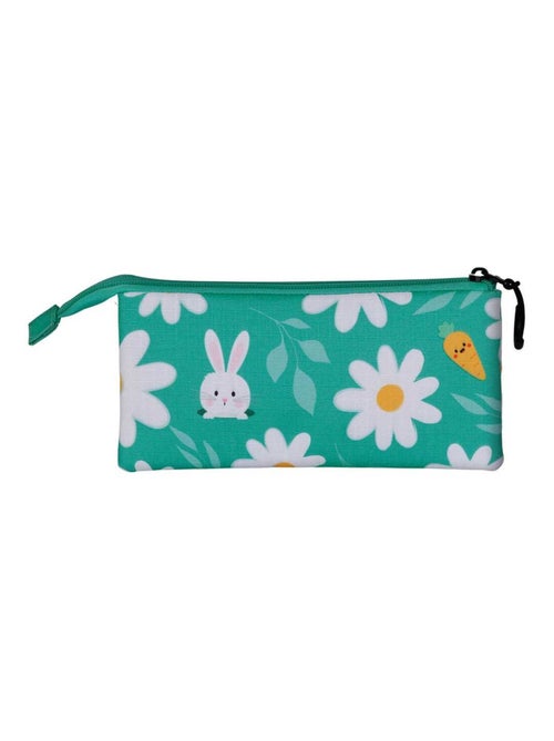 Oh My Pop Blooming Trousse Triple, Turquoise - Kiabi