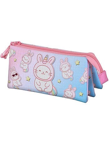 Oh My Pop Bunicat Trousse Triple, Rose