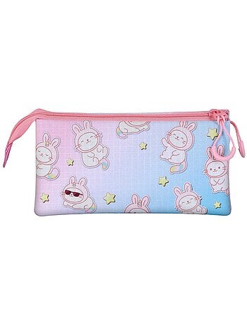Oh My Pop Bunicat Trousse Triple, Rose