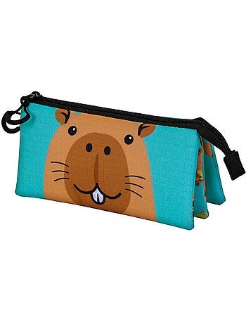 Oh My Pop Capy Trousse Triple, Vert