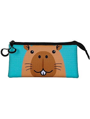Oh My Pop Capy Trousse Triple, Vert