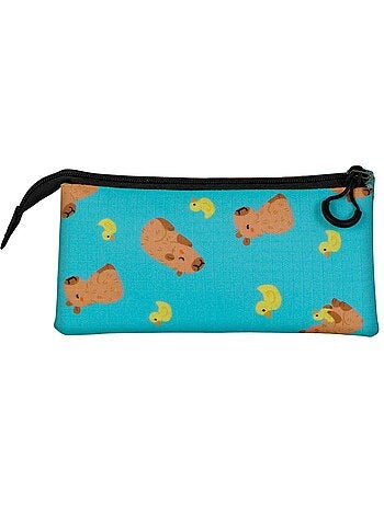 Oh My Pop Capy Trousse Triple, Vert