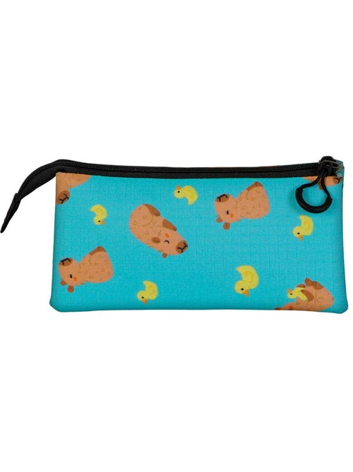 Oh My Pop Capy Trousse Triple, Vert - Kiabi