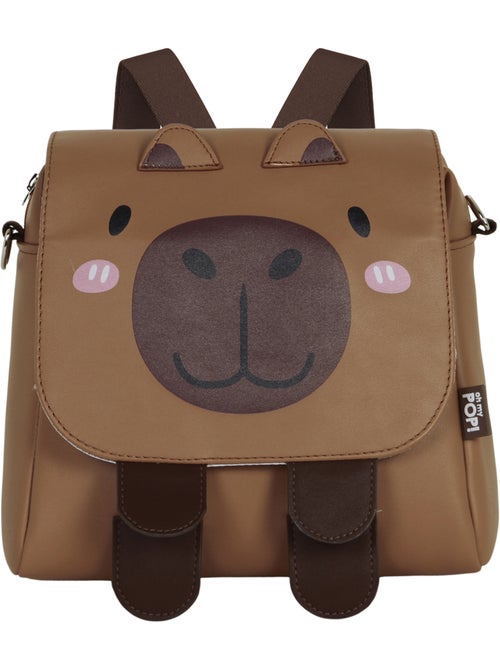 Oh My Pop Capybara Sac-Sac à dos Kawaii, Multicolore - Kiabi Oh My Pop Capybara Sac-Sac à dos Kawaii, Multicolore - Kiabi