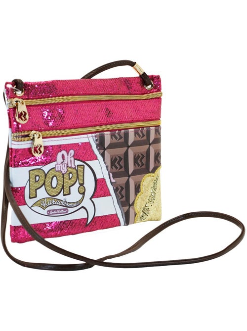 Oh My Pop Chocolat Sac à Bandoulière Action Mini Horizontal, Rose - Kiabi Oh My Pop Chocolat Sac à Bandoulière Action Mini Horizontal, Rose - Kiabi